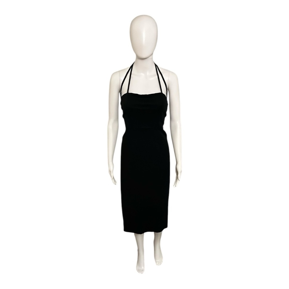 Wild Fable Elegant Black Halter Dress Size 4